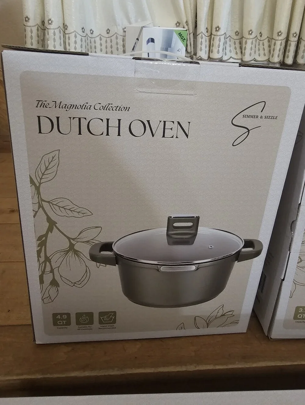 New Magnolia Collection 4.9 Quart Dutch Oven-SET ON MY PAGE